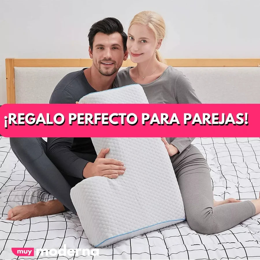 ALMOHADA PARA PAREJAS CON ESPUMA VISCOELASTICA