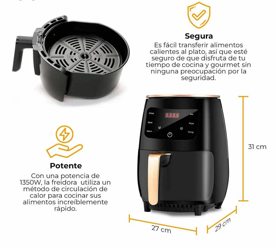 FREIDORA DE AIRE - DIGITAL & ANALOGA
