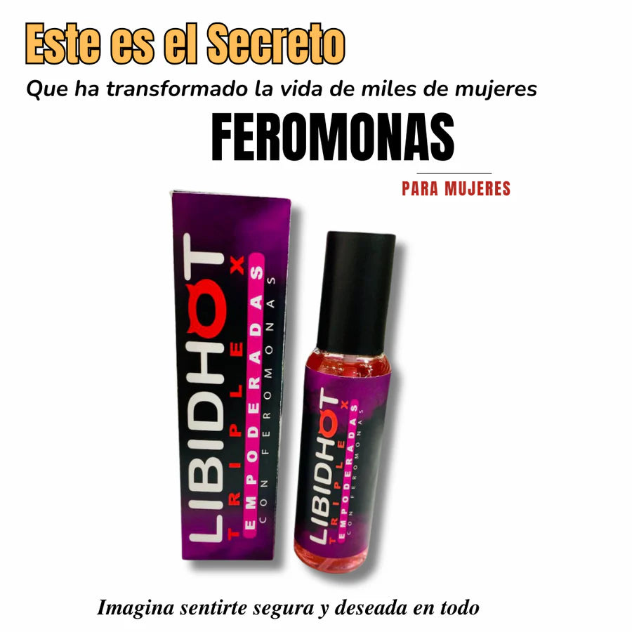 LIBIDHOT PARA MUJERES- CON FEROMONAS